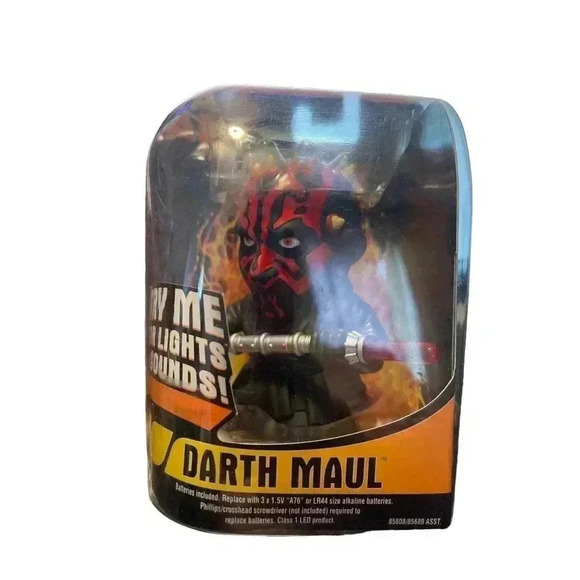 Star Wars Super D Darth Maul Figure Super Deformed Stylized - Picture 1 of 2